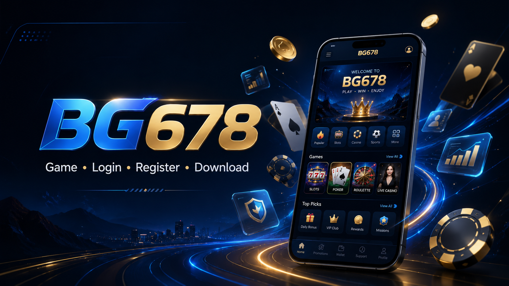 BG678 website disclaimer